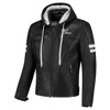 Foto: Jari Hooded V2 Motorjas Zwart-Wit