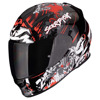 Foto: EXO-491 Spector Integraalhelm Zwart-Rood