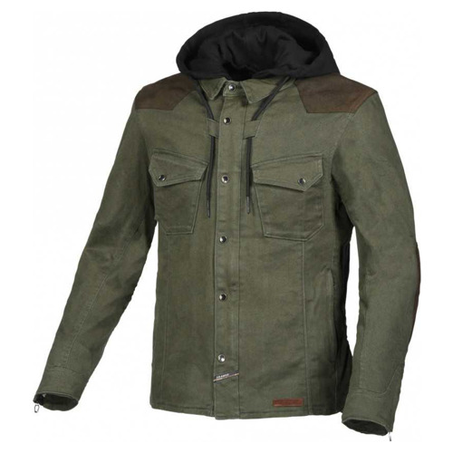 Macna Inland Hoodie Green/Brown 470
