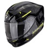 Foto: EXO-391 Iron Integraalhelm Zwart-Fluor