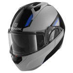 Shark Evo GT Sean Black Silver Blue KSB