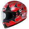 Foto: Glamster 06 Blast Integraalhelm Rood-Zwart
