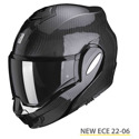 Foto: EXO-Tech Evo Carbon Solid Systeemhelm - thumbnail
