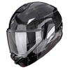 Foto: Exo-Tech II Viator Systeemhelm Zwart-Zilver