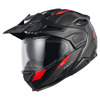 Foto: X.LFC Terra Systeemhelm Grijs-Rood