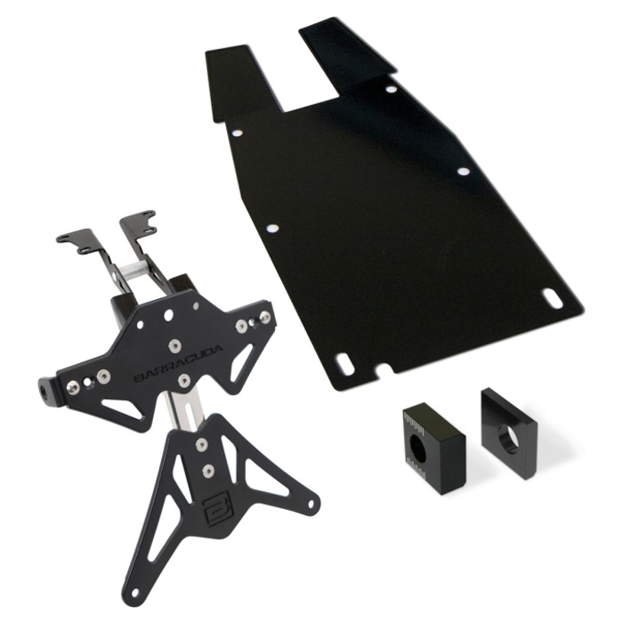 Foto: Kentekenplaathouder Yamaha MT-09 (2017 - 2019)