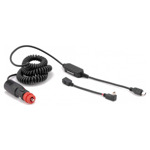 12V ADAPTER KABEL MET PLUG NAAR MINI USB (100 CM).