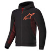 Foto: Chrome Air Sport Motorhoodie Zwart-Fluor Rood
