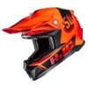Foto: Y50 Dash Crosshelm Oranje-Zwart