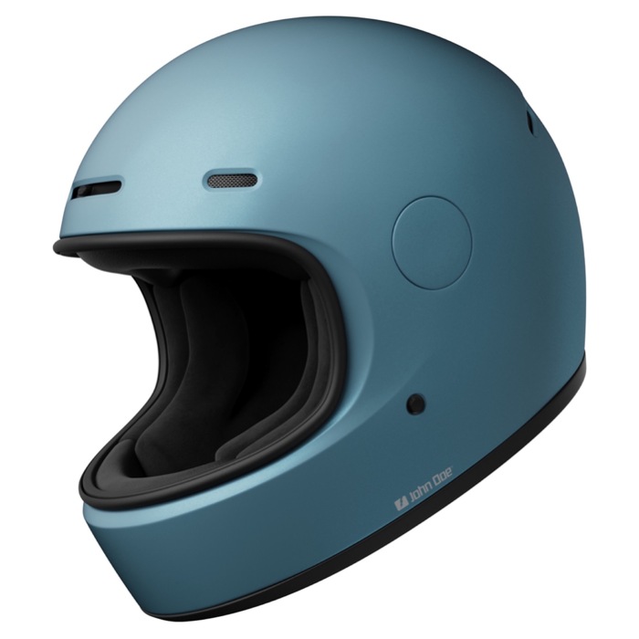 Foto: JD/One Frozen Steel Blue Integraalhelm
