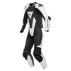 Foto: Laguna Seca 5 1pc Leather Suit Perf. Zwart-Wit