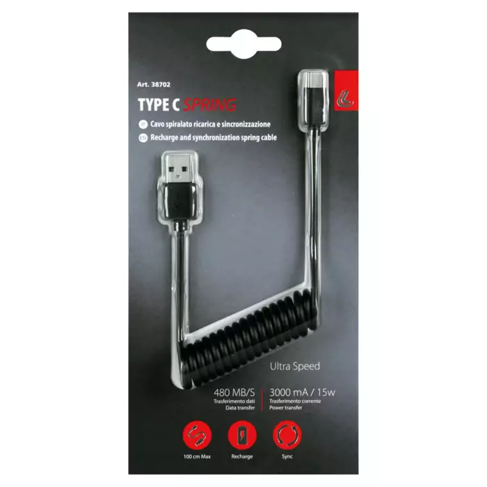 Foto: Optiline Type C 1m Oplaadkabel
