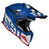 Foto: J12 PRO Racer Crosshelm Blauw