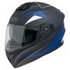 Foto: iXS Full Face Helmet iXS216 2.0 Mat Zwart-Blauw