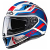 Foto: Motorhelm , I70 Lonex Blauw-Rood