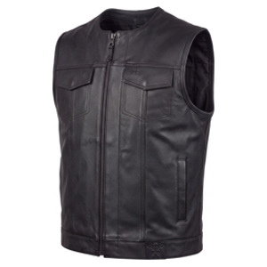 Foto: MC Outlaw leren gilet