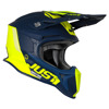 Foto: J18 MIPS Pulsar Crosshelm Geel-Blauw