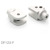 Foto: Ducati Voetsteunen-adapter Voorzijde (set) - thumbnail