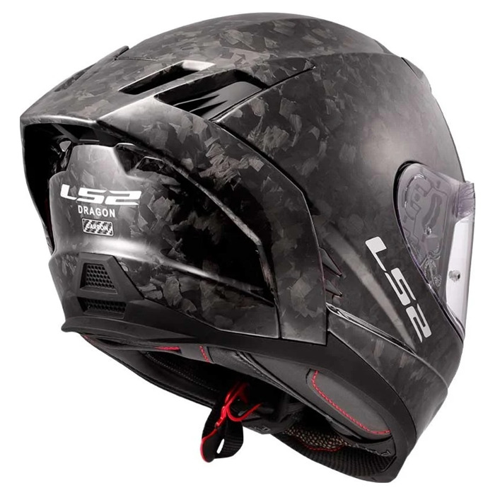 Foto: FF807 Dragon Forged Carbon Integraalhelm