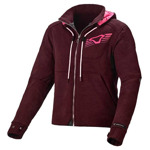 Macna District Ladies Hoodie Black print