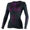 Foto: D-CORE THERMO TEE LS LADY Zwart-Roze