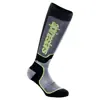 Foto: Youth MX Plus Sokken Lang Zwart-Grijs-Fluor