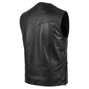 Foto: MC Outlaw leren gilet