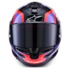 Foto: S-R7 Lumen Integraalhelm Zwart-Violet-Wit