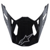 Foto: VISOR S-M10/S-M8 - SOLID Zwart-Zwart