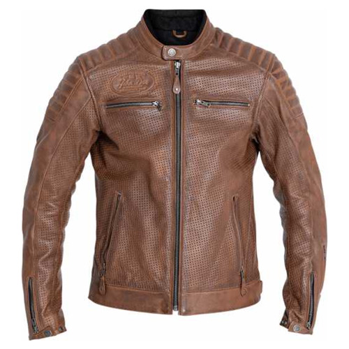 Foto: Storm Tobacco Leren Motorjas