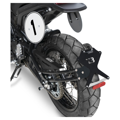 Kentekenplaathouder -side Naked- Benelli Leoncino