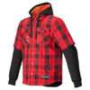 Foto: MO.ST.EQ Tartan Motorshirt Rood-Zwart