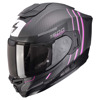 Foto: Exo-1500 Carbon Air Zity Integraalhelm Mat Zwart-Roze