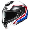 Foto: C92 Ragna Systeemhelm Wit-Blauw