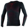 Foto: D-CORE THERMO TEE LS Zwart-Rood