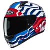 Foto: C10 Blade Integraalhelm Wit-Blauw