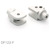 Foto: Ducati Voetsteunen-adapter Voorzijde (set) - thumbnail