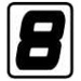 Foto: Sticker Cijfer  -2- (per Stuk) - thumbnail