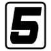 Foto: Sticker Cijfer  -2- (per Stuk) - thumbnail