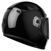 Foto: JD/One Glossy Black Integraalhelm