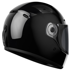 Foto: JD/One Glossy Black Integraalhelm
