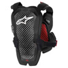 Foto: A-1 PRO CHEST PROTECTOR Zwart-Rood