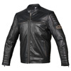 Foto: Bikewear Logan leren motorjas Zwart