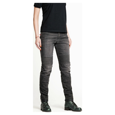 Foto: Rosie Devil Plain Dames Motorjeans