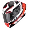 Foto: EXO-Race Air Carbon Fury Integraalhelm Wit-Zilver-Rood