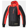 Foto: MO.ST.EQ Hybrid Motorhoodie Zwart-Rood