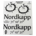 Foto: Adventure stickers Nordkapp 20x24 cm - thumbnail