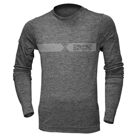 Functional Shirt Longsleeve Melange High Grey-dark Grey M/l