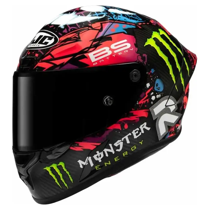 Foto: RPHA 1 V2 Carbon Funky Diablo Integraalhelm