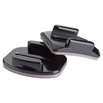 Curved and Flat Adhesive Mounts